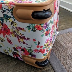 jessica simpson french floral luggage